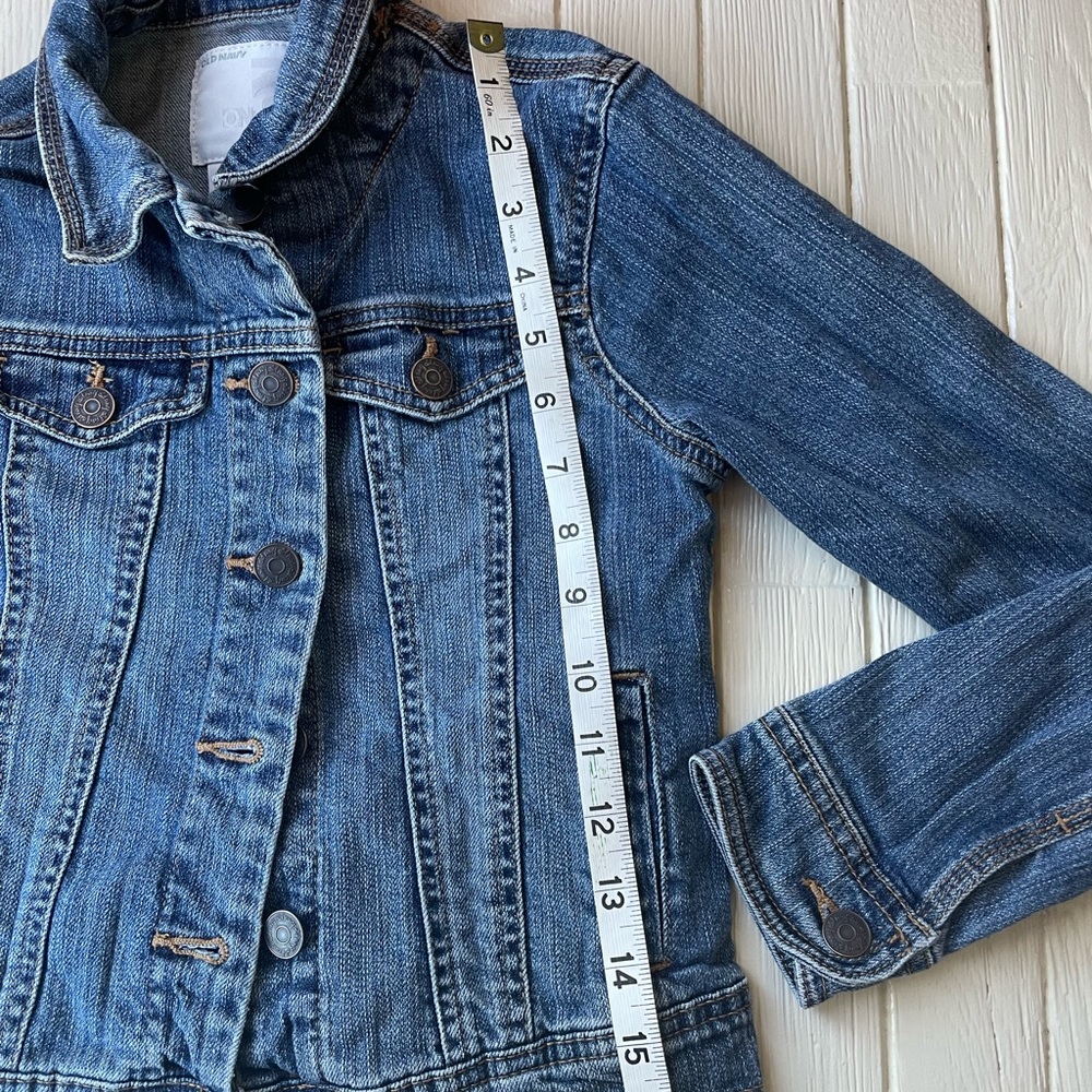 Old Navy Girls Jean Jacket Size Large - Picture 7 of 10
